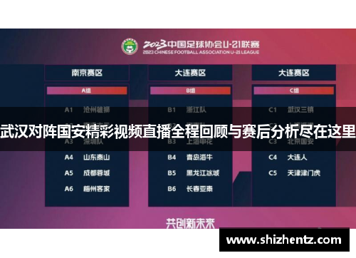 武汉对阵国安精彩视频直播全程回顾与赛后分析尽在这里